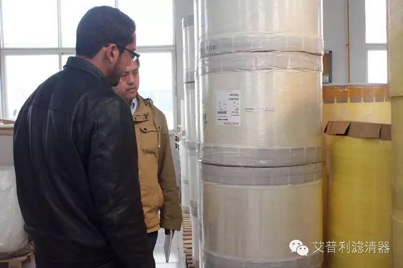 厄瓜多爾客戶參觀艾普利生產基地(圖4) 厄瓜多爾客戶參觀艾普利生產基地(圖4)